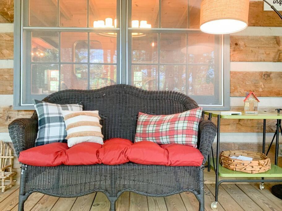 Hot Tub, Porch Swing Bed, Fire Pit, Aska Adventure Blue Ridge Exterior foto